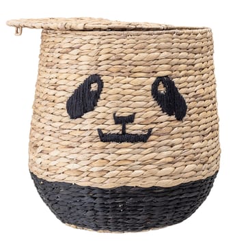 Bloomingville kurv med låg - Panda - Bloomingville