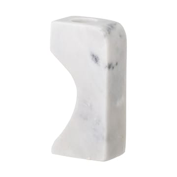 Bloomingville lysestage marmor 14,5 cm - Hvid - Bloomingville