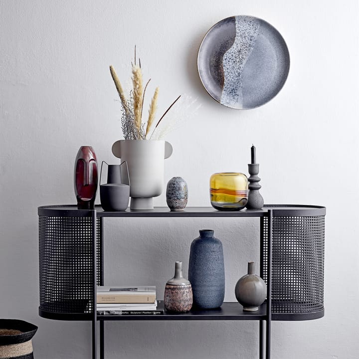 Bloomingville metalvase 29 cm, Grå Bloomingville