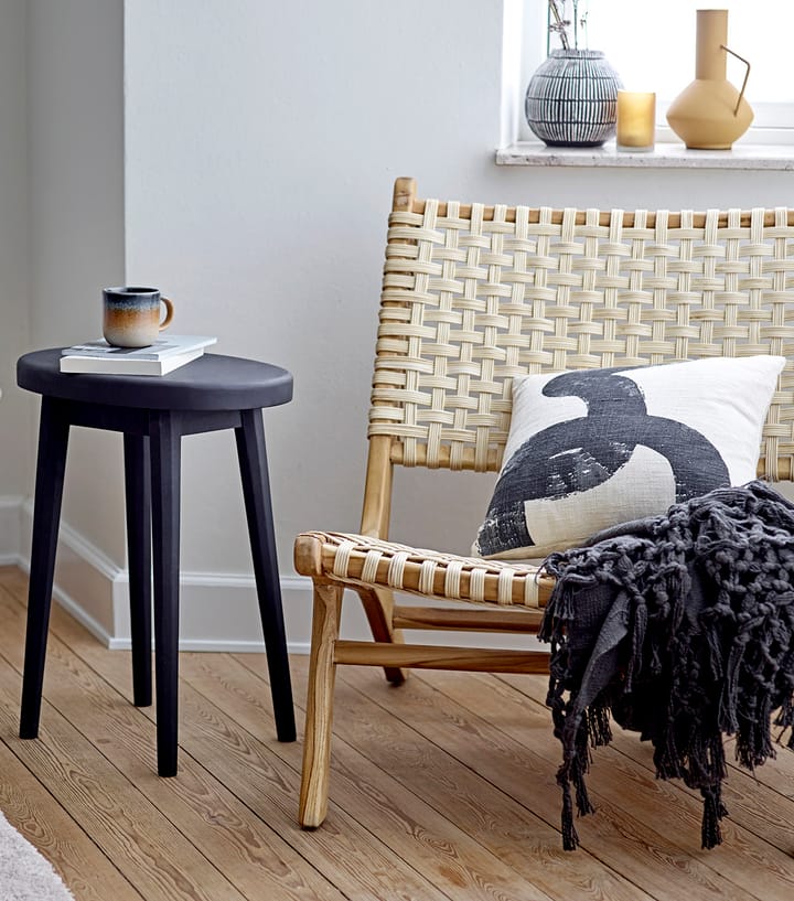 Bloomingville metalvase med hank 21 cm, Gul Bloomingville