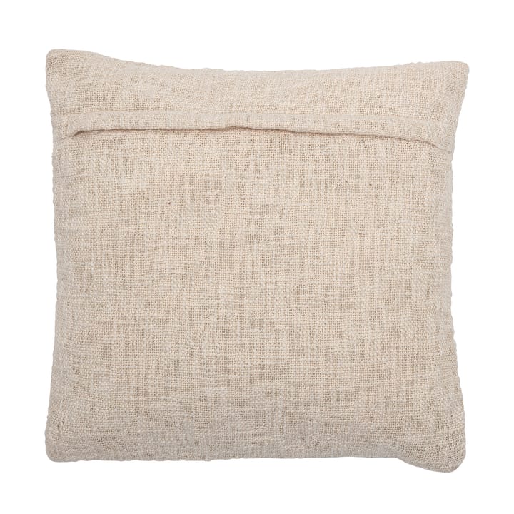 Bloomingville pude broderi 45x45 cm, Natur Bloomingville