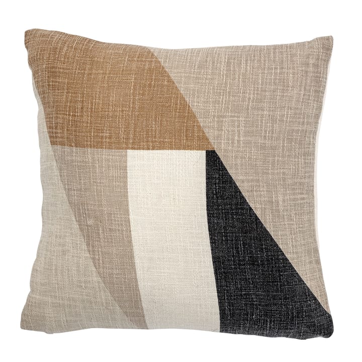 Bloomingville pude grafisk design 45x45 cm, Natur Bloomingville
