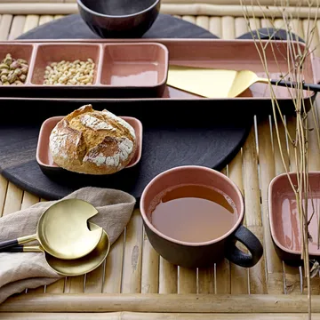 Bloomingville salatbestik 2 dele - Sort/Guld - Bloomingville