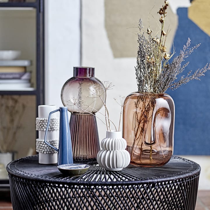 Bloomingville vase 20,5 cm, Hvid Bloomingville