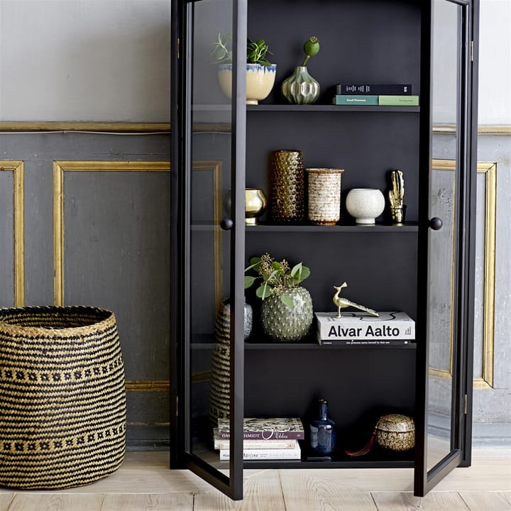 Bloomingville vase i struktureret stentøj - Ø 14 cm - Bloomingville