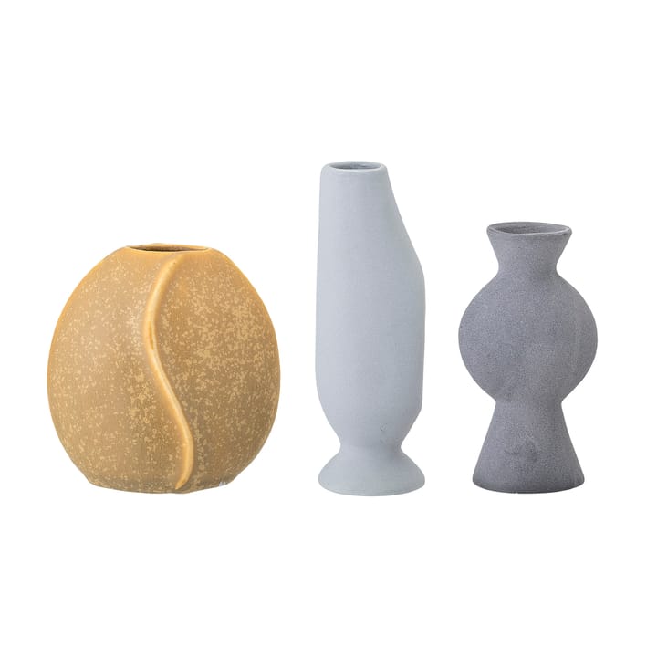 Bloomingville vase stengods 3-pakke - Multi - Bloomingville