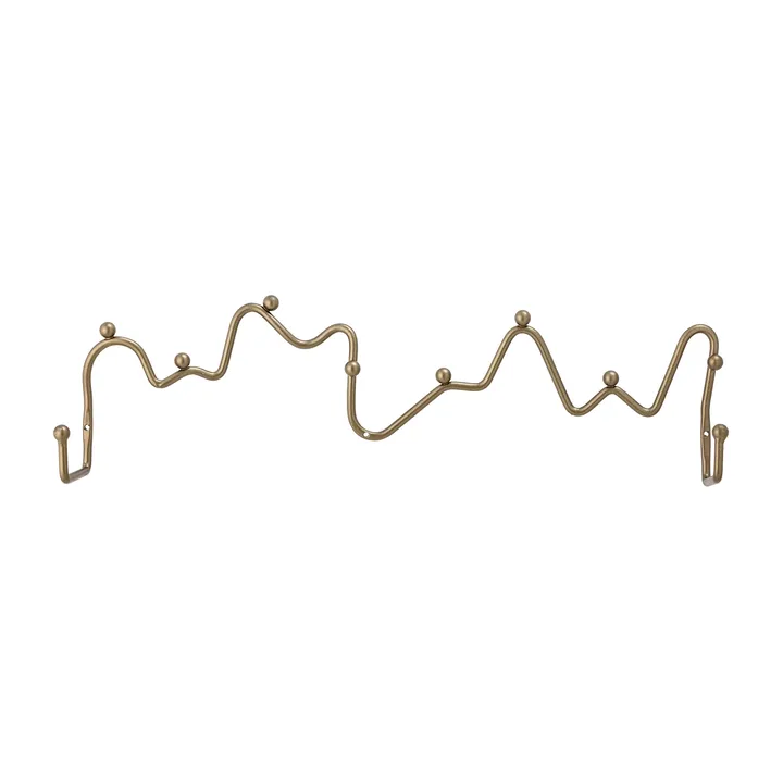 Blu knagerække - Messing - Bloomingville