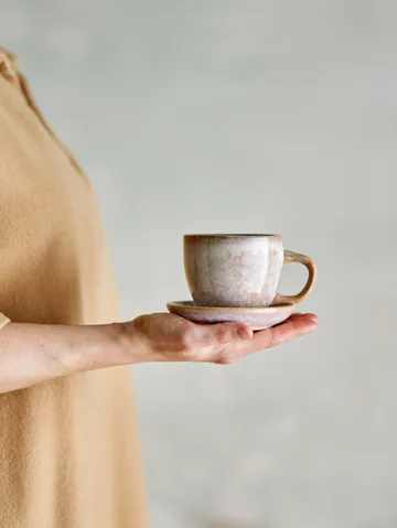 Brenta kop med underkop 4 pak - Rose - Bloomingville