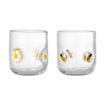 Buzz drikkeglas - Klar, 2 dele - Bloomingville