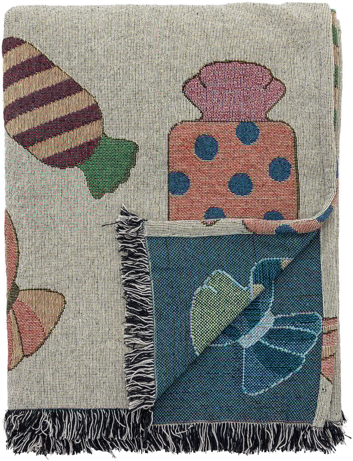 Caramella plaid 130x150 cm - Natur - Bloomingville