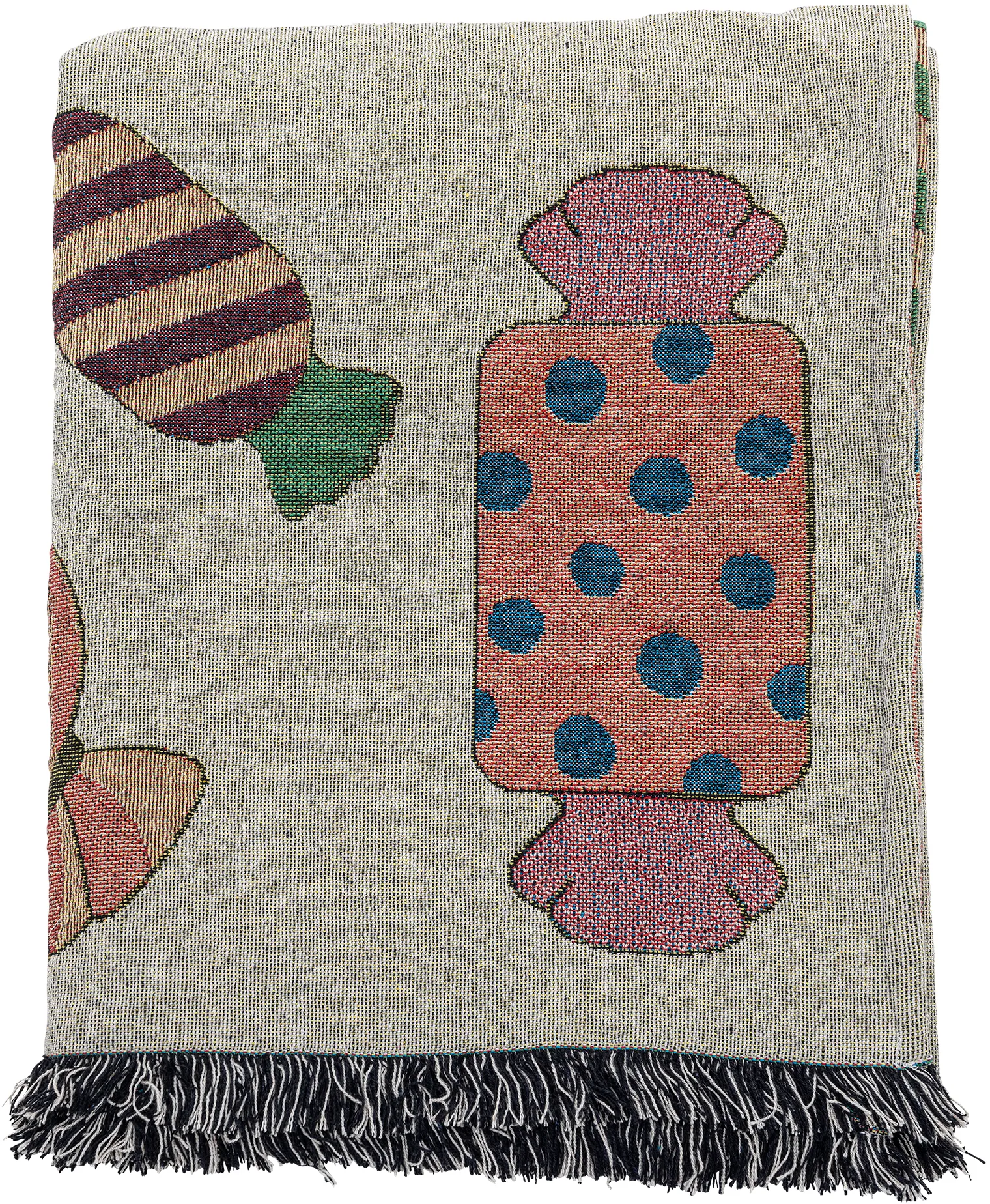 Caramella plaid 130x150 cm, Natur Bloomingville