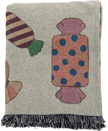 Caramella plaid 130x150 cm - Natur - Bloomingville