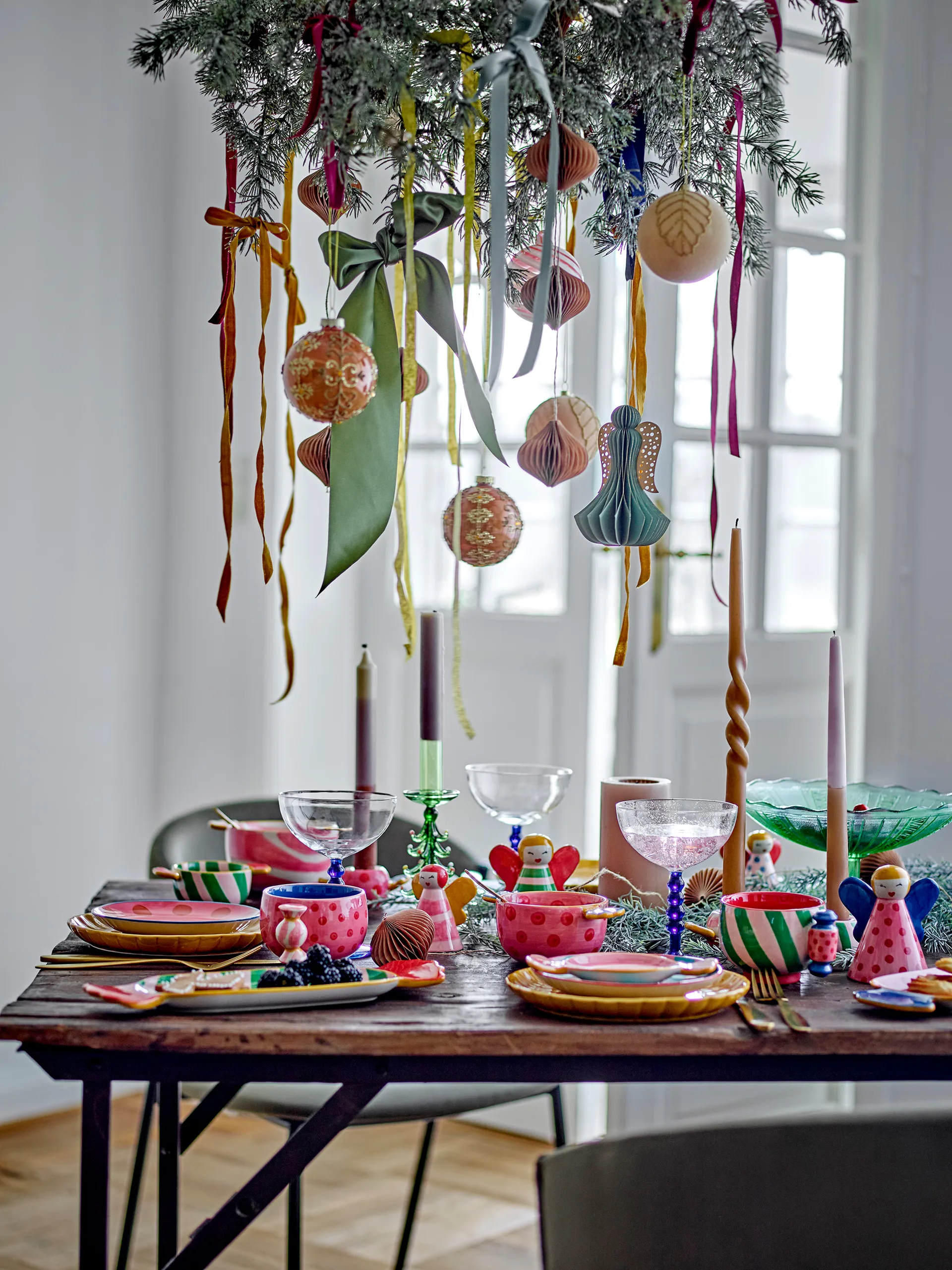 Caramella serveringsfad 10,5x28 cm, Grøn Bloomingville