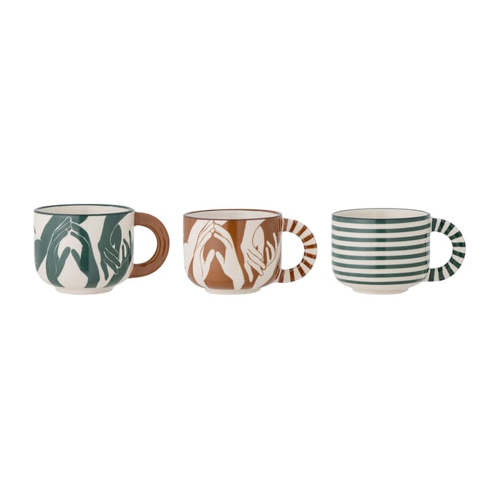 Carim kop 6,5 cm 3 dele - Multi - Bloomingville