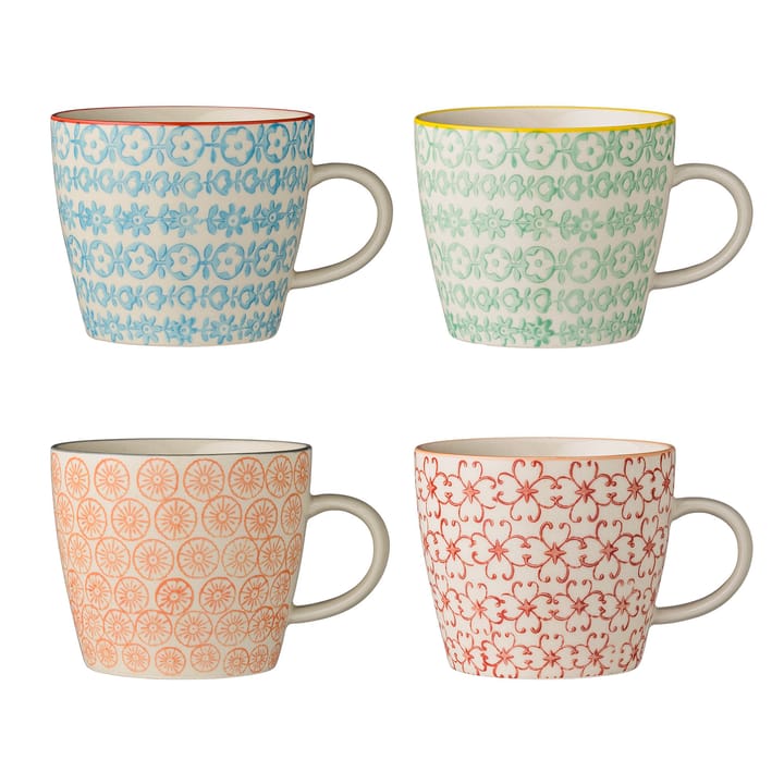 Carla krus 4 stk - multi - Bloomingville