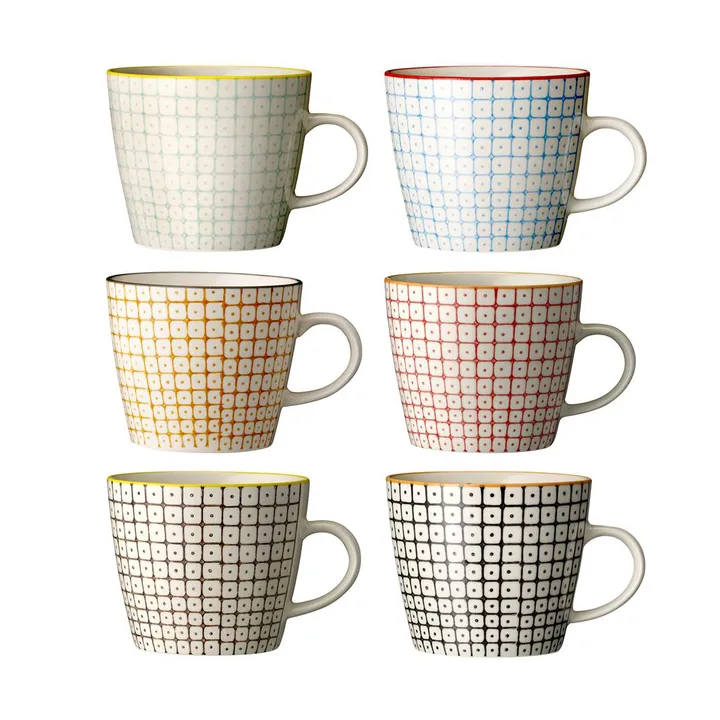 Carla krus 8,3 cm 6 dele - Bloomingville
