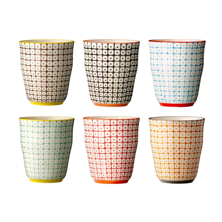 Carla krus 9,5 cm - 6 stk - Bloomingville