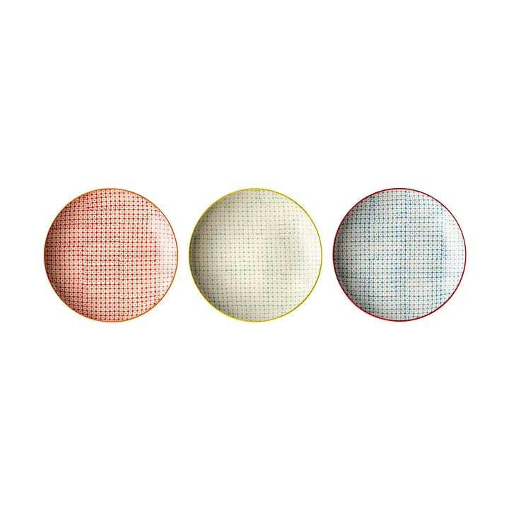 Carla tallerkner 3 dele 20 cm - Bloomingville