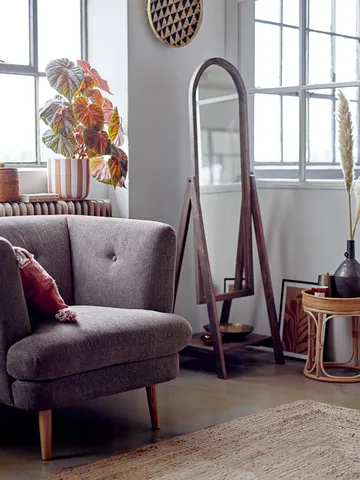 Cathia spejl 157,5 cm - Brun - Bloomingville