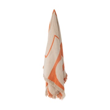 Caya plaid 130x160 cm - Orange - Bloomingville