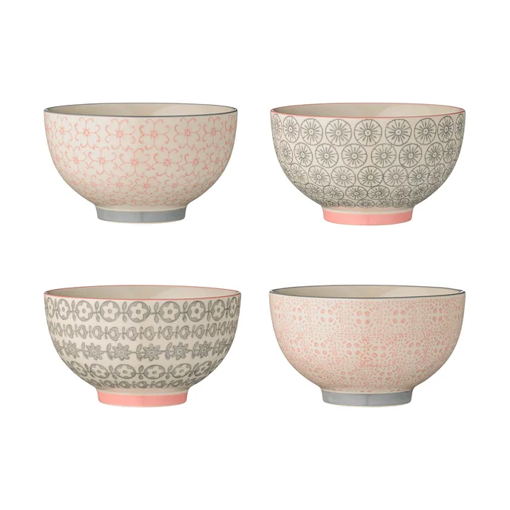 Cécile skål 4-pak Ø13,5 cm - Bloomingville