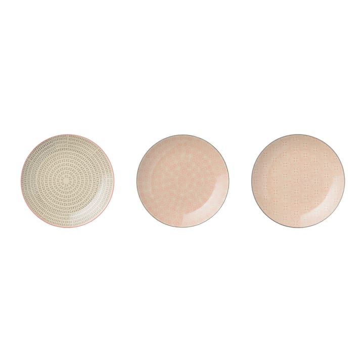 Cécile tallerken 3-pak - Ø20 cm - Bloomingville