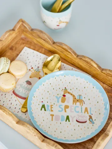 Celebrate tallerken Ø16 cm - Blå - Bloomingville