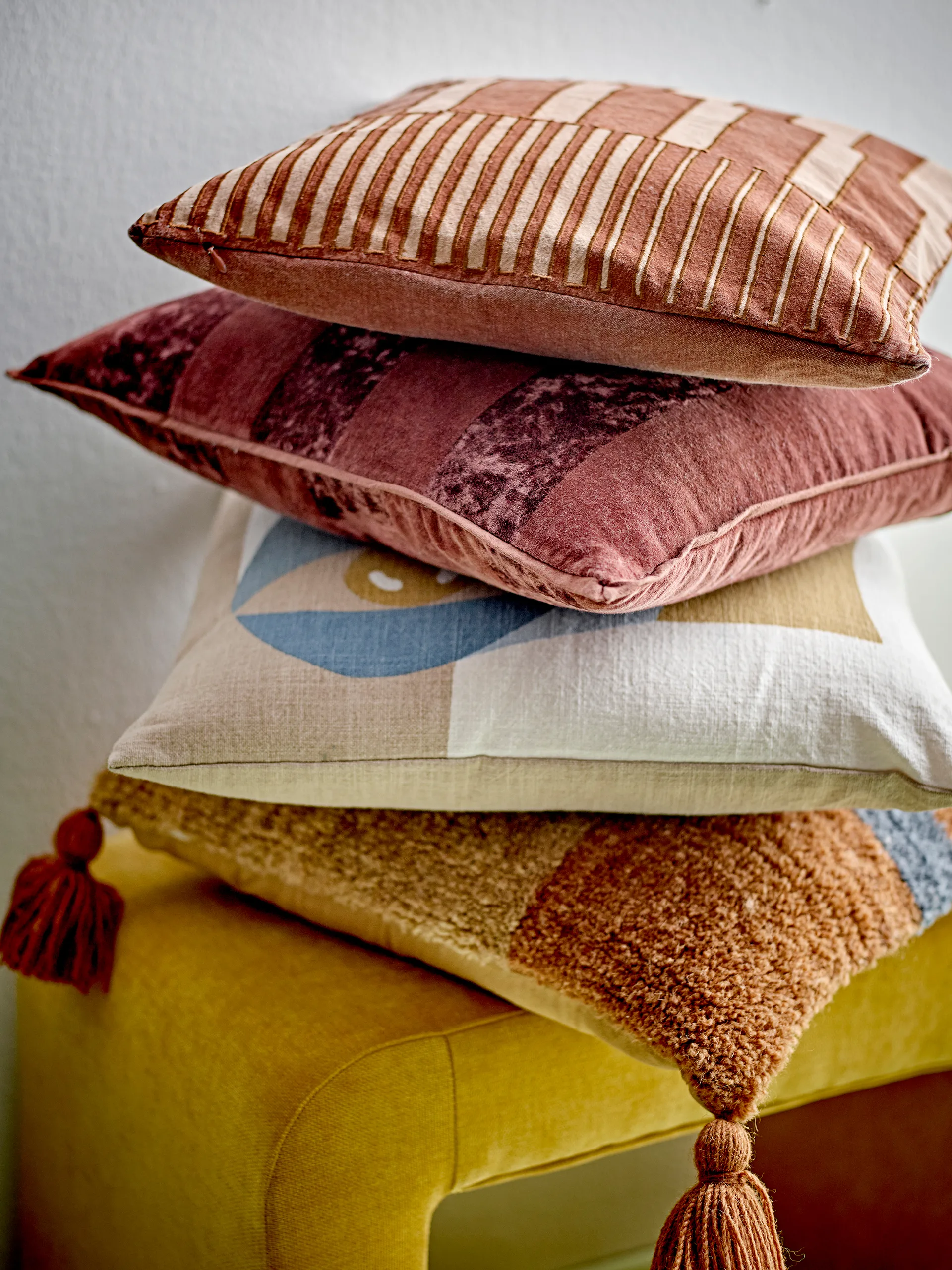 Centro pude 45x45 cm, Flerfarvet Bloomingville