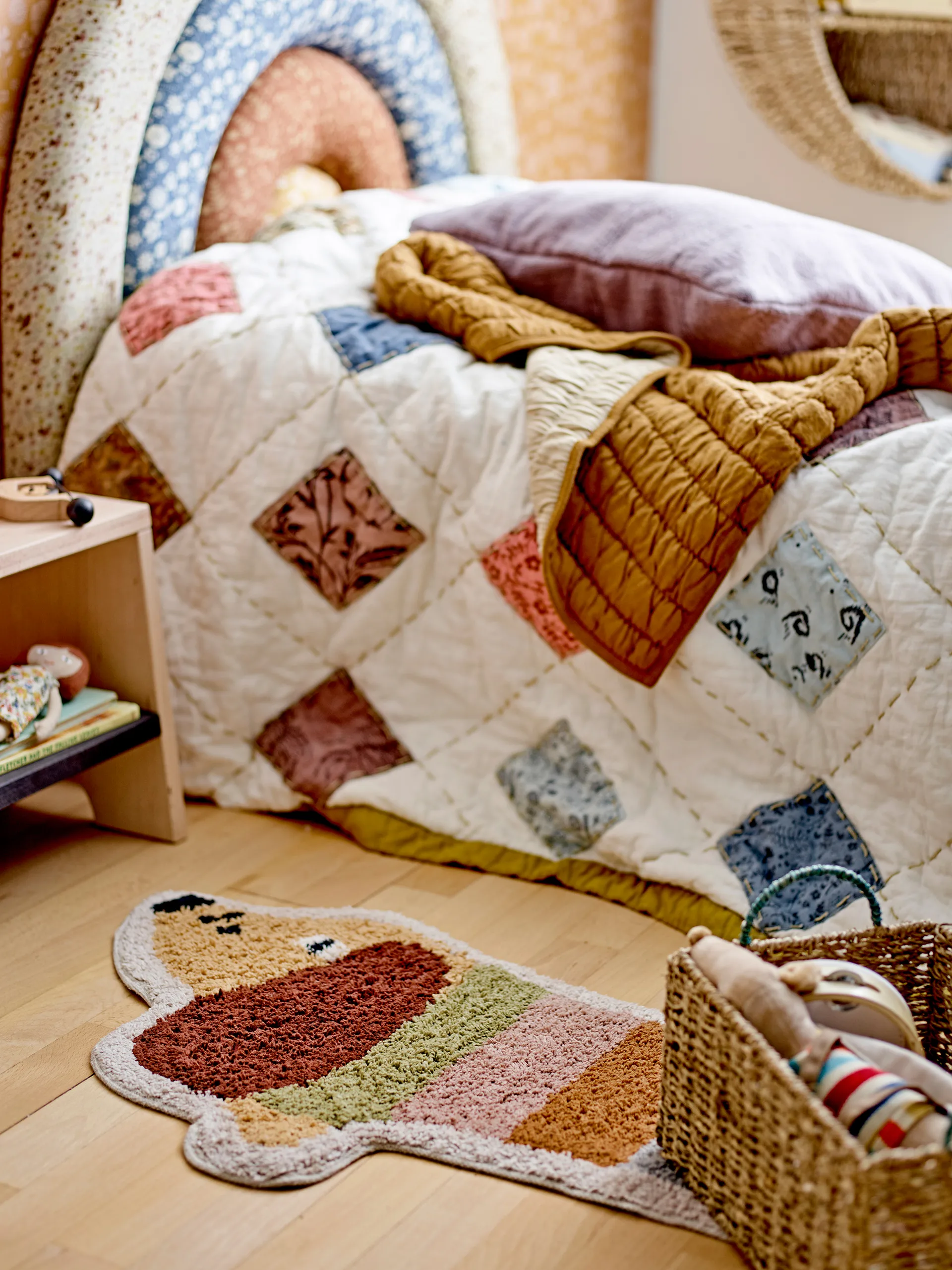 Charlie tæppe 50x100 cm, Hund Bloomingville