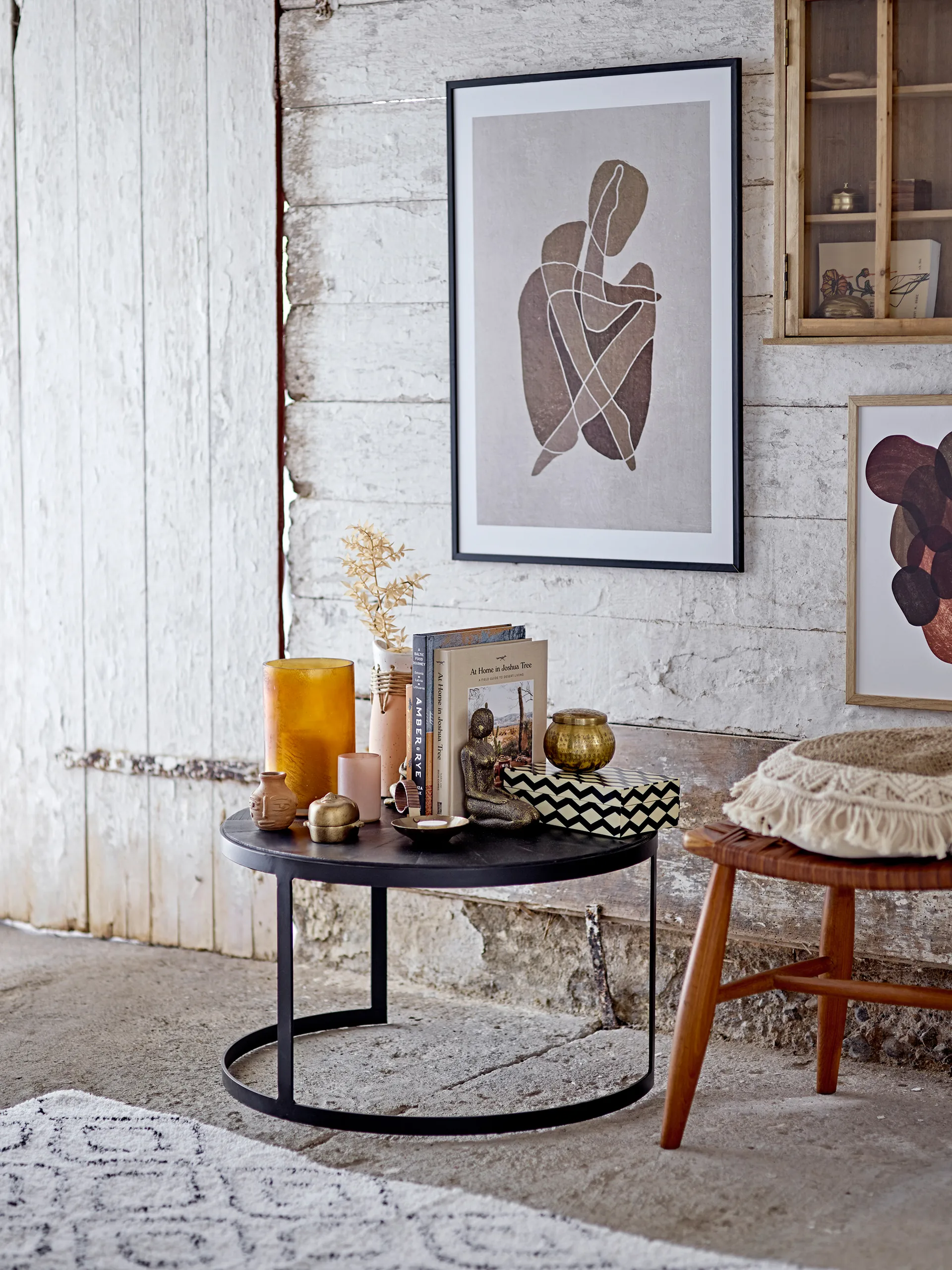 Chester taburet 41,5 cm, Brun Bloomingville