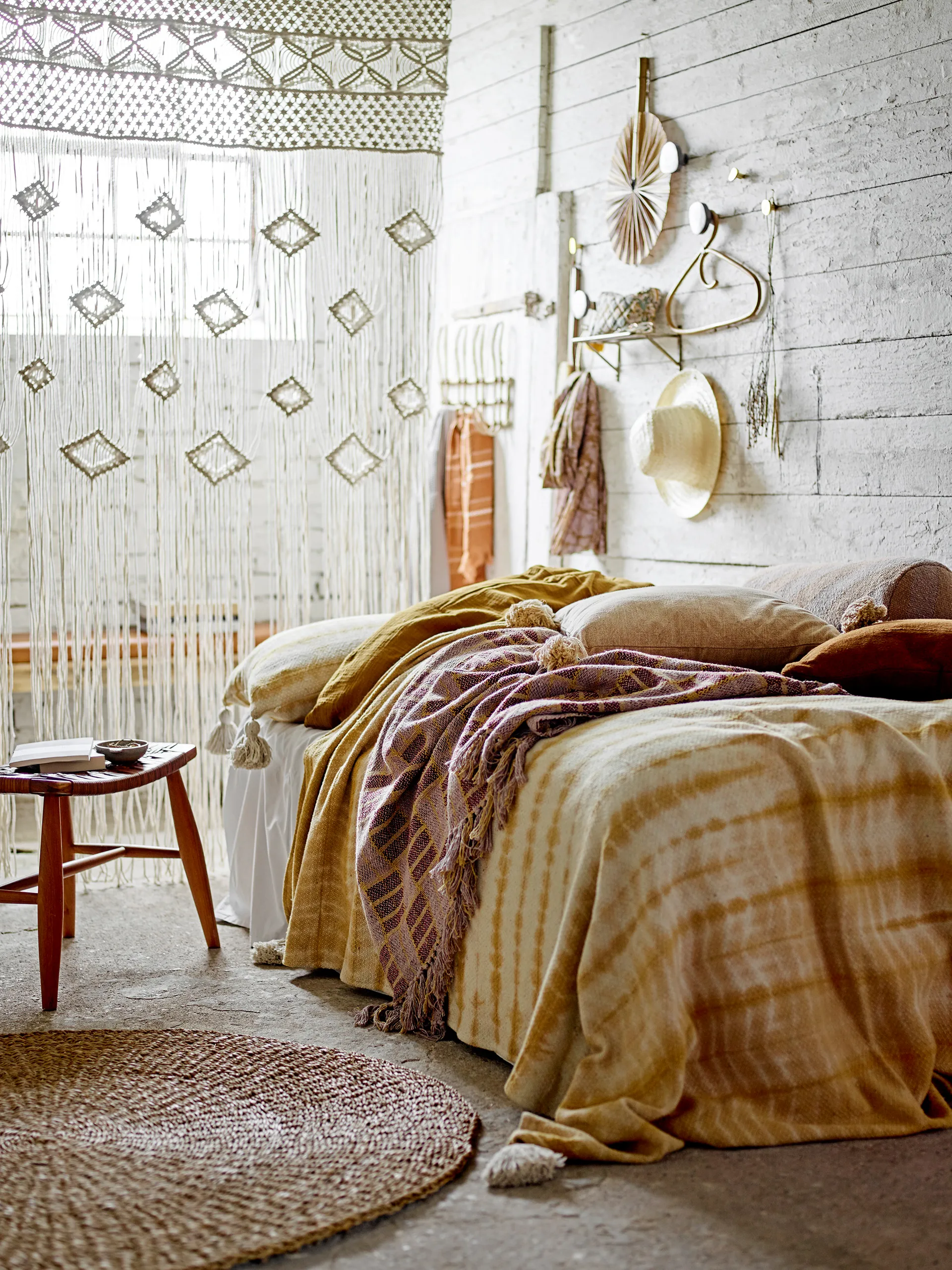 Chester taburet 41,5 cm, Brun Bloomingville