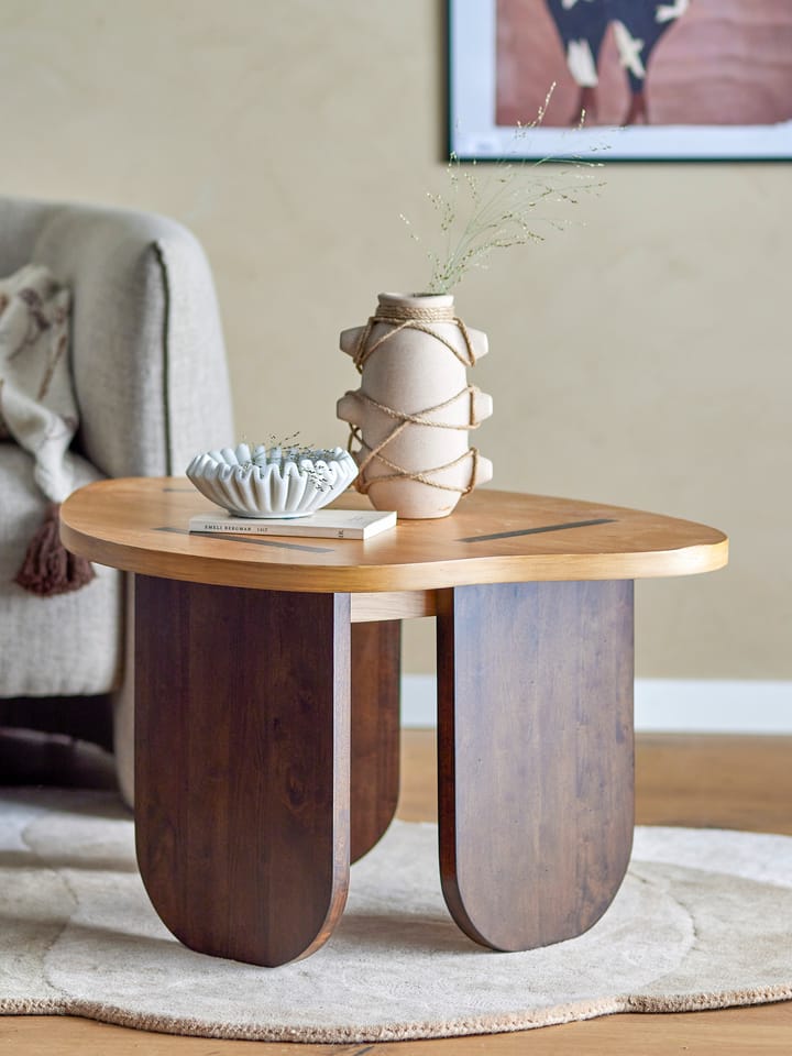 Cilas sofabord 60x75 cm, Rubberwood Bloomingville
