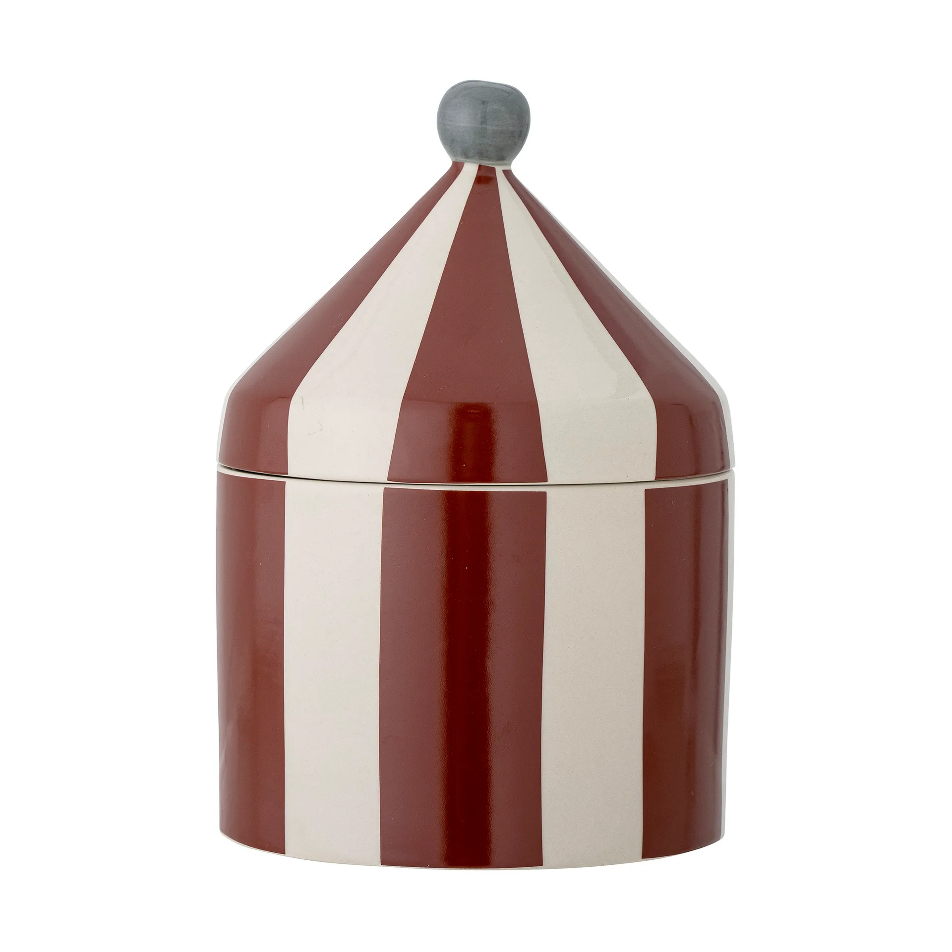 Cimmi krukke med låg, Rød Bloomingville