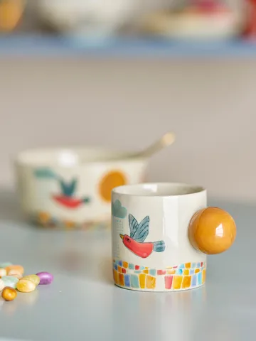 Colorine kop 15,5 cl - Natur - Bloomingville