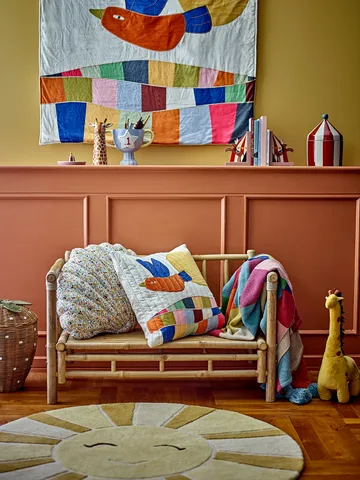 Colorine pude bomuld 45x45 cm - Natur - Bloomingville