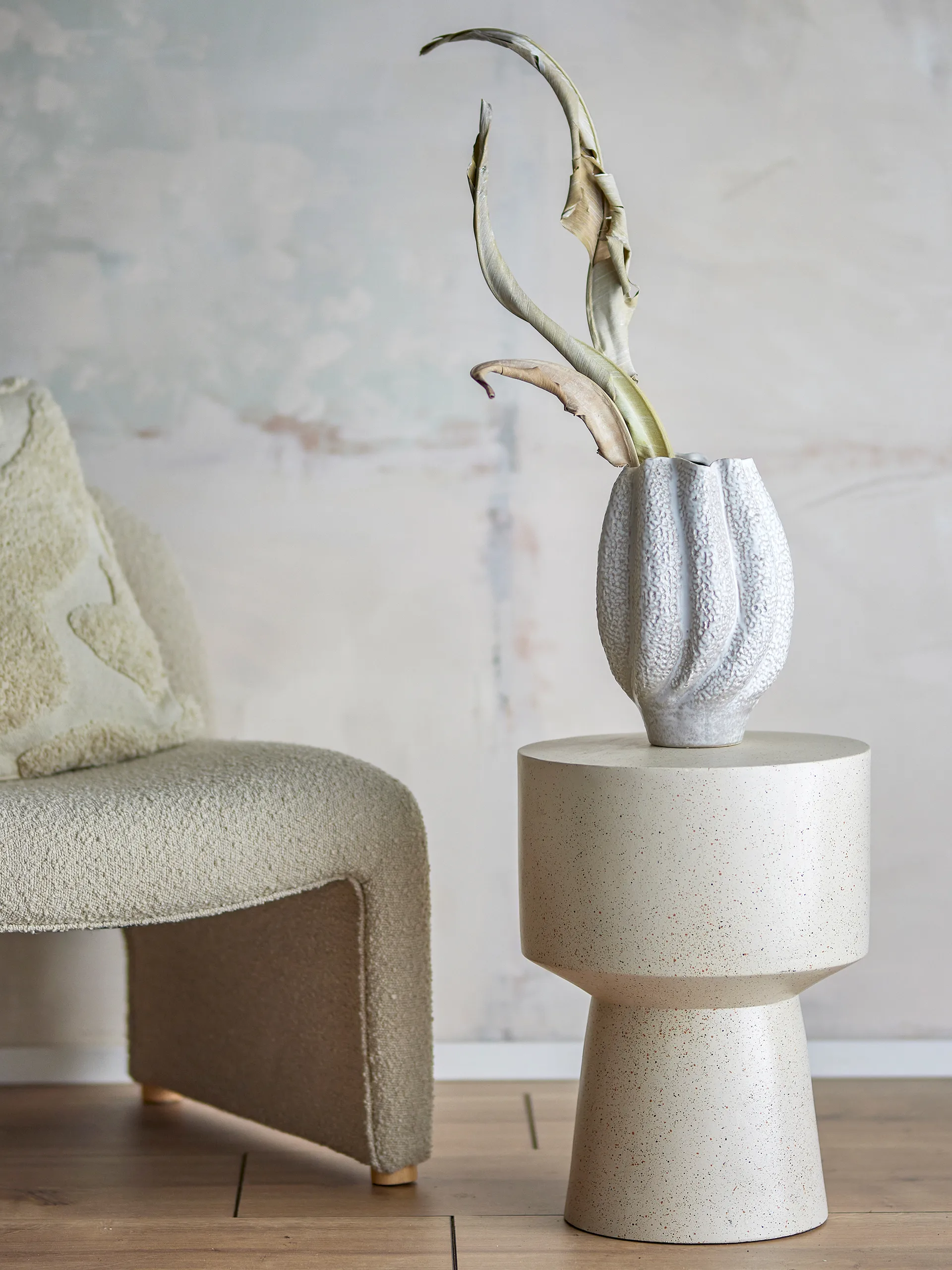 Cove vase 28 cm, Hvid Bloomingville