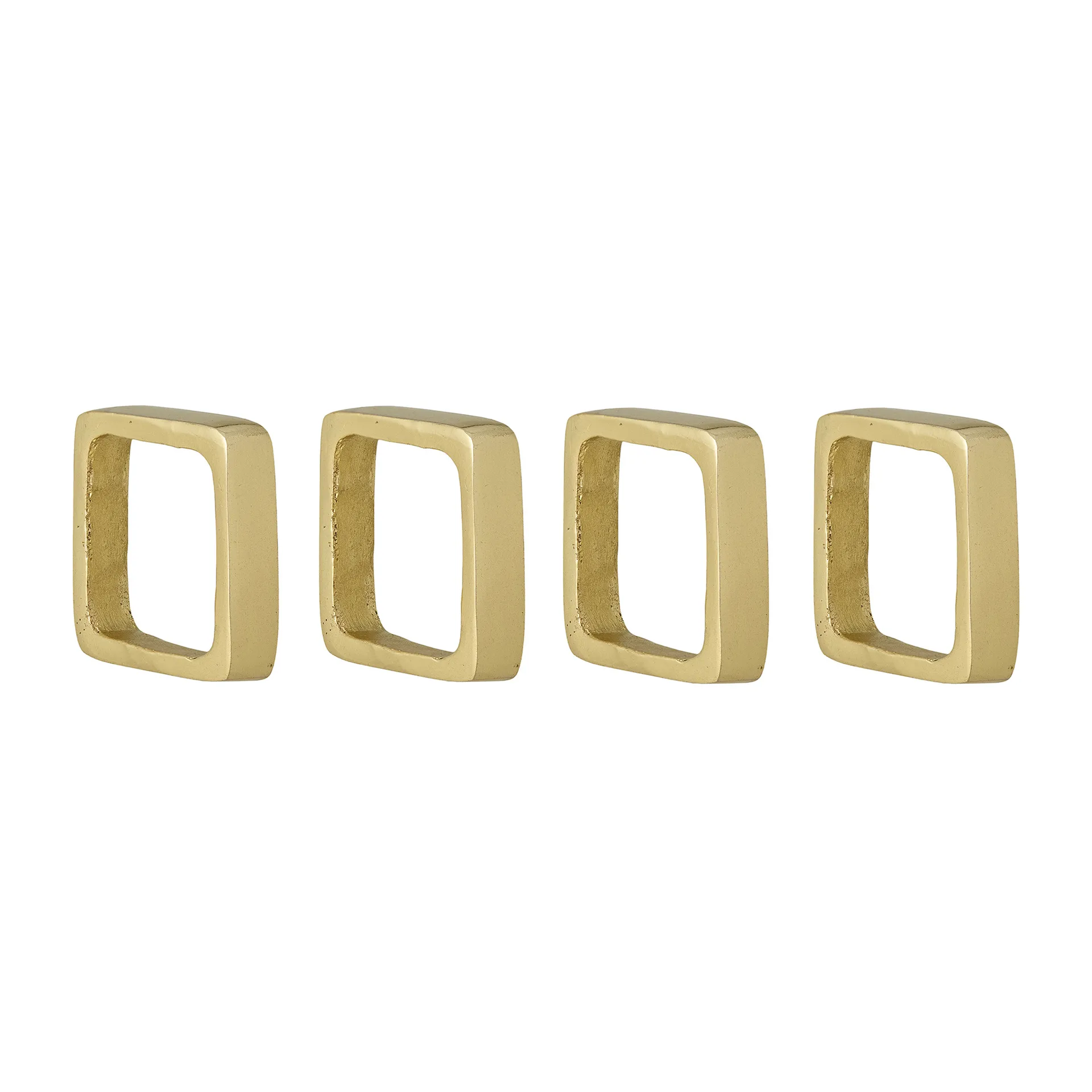 Cybelle servietring 4,5x4,5 cm 4-pak, Guld Bloomingville
