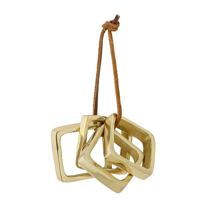 Cybelle servietring 4,5x4,5 cm 4-pak, Guld Bloomingville
