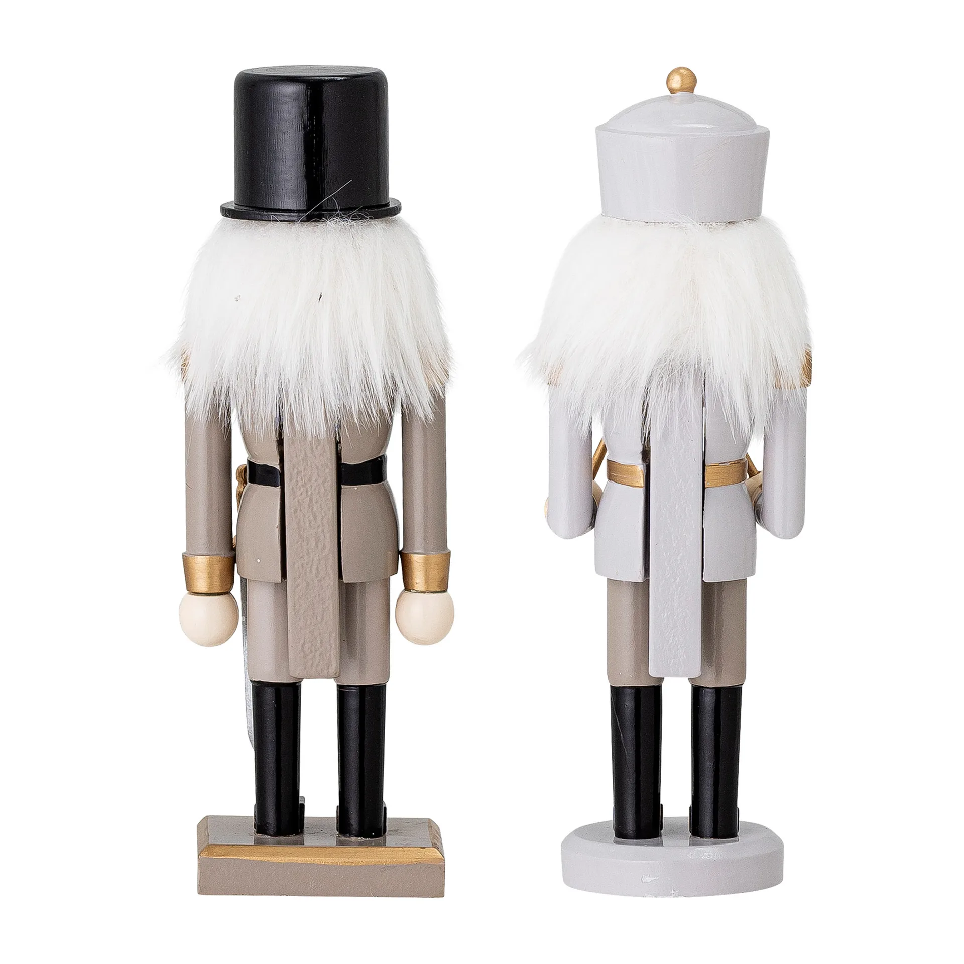 Darren Nøddeknækkeren dekoration 20,5 cm 2 dele, Gold Bloomingville