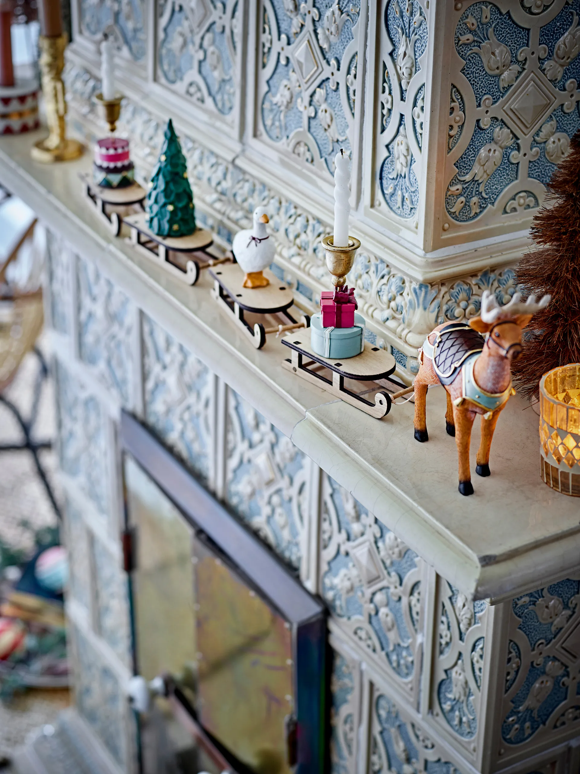 Dasher juledekoration, Grøn Bloomingville