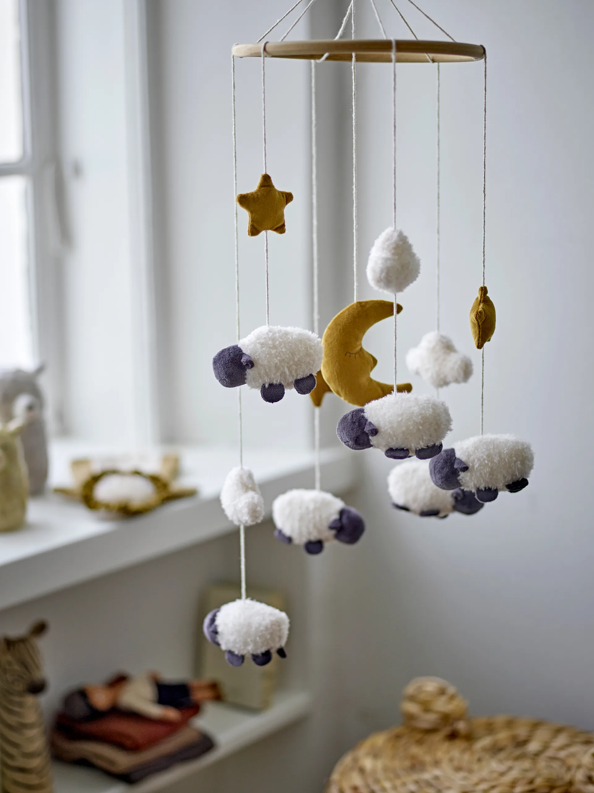 Dolly mobil 20x75 cm, Hvid Bloomingville