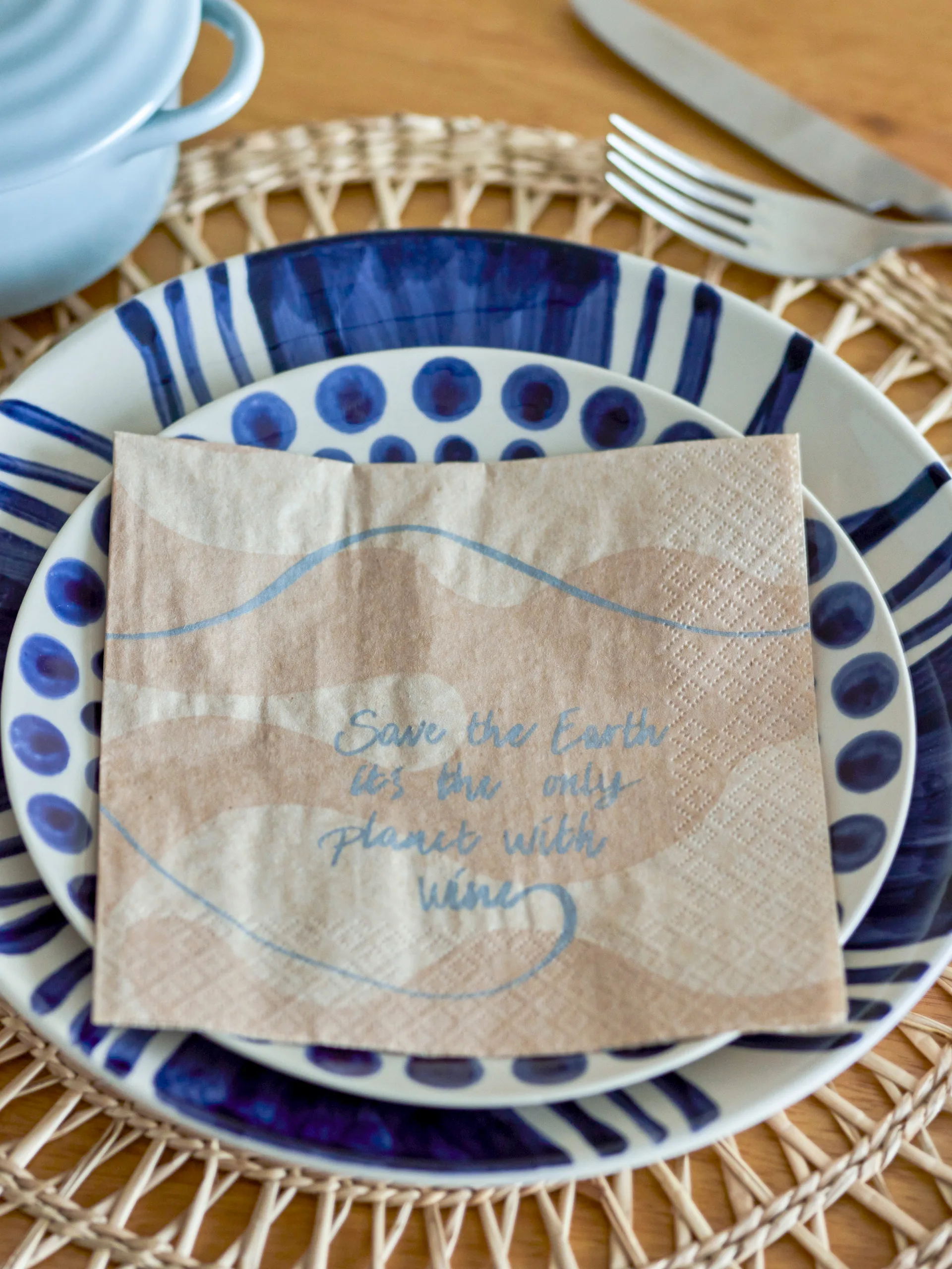 Earth servietter 33x33 cm 20-pak, Nature Bloomingville