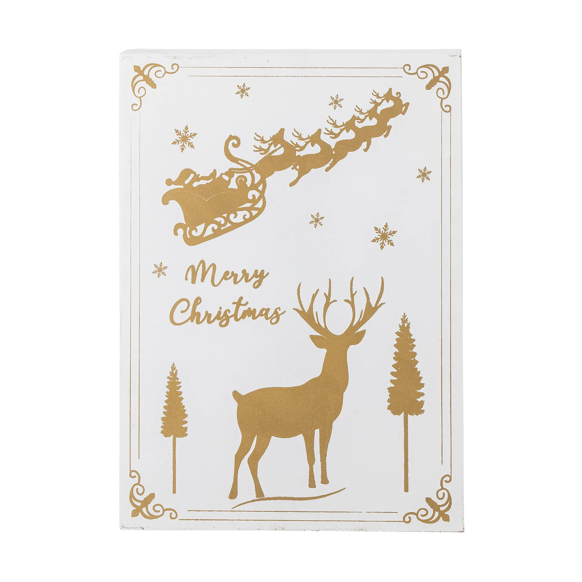 Elimar adventskalender med belysning, Hvid Bloomingville