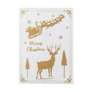 Elimar adventskalender med belysning - Hvid - Bloomingville