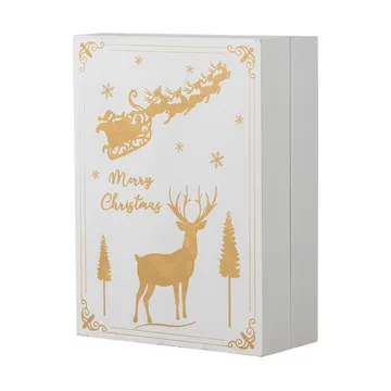 Elimar adventskalender med belysning - Hvid - Bloomingville