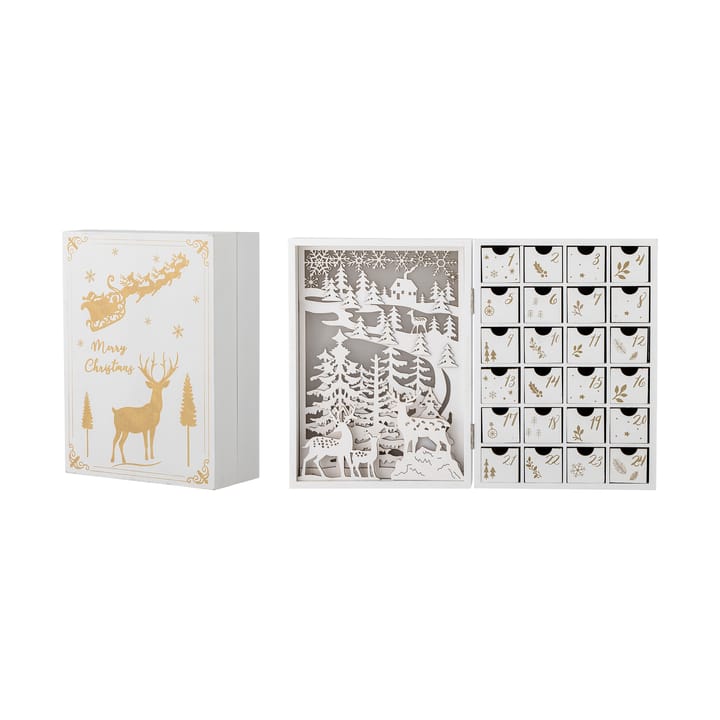 Elimar kalender med belysning, Hvid Bloomingville