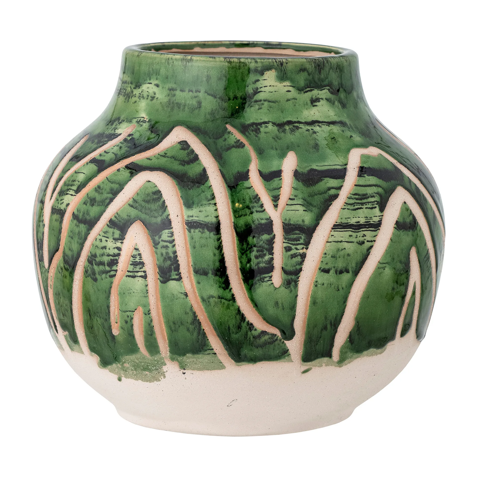 Eliya vase 21 cm, Grøn Bloomingville