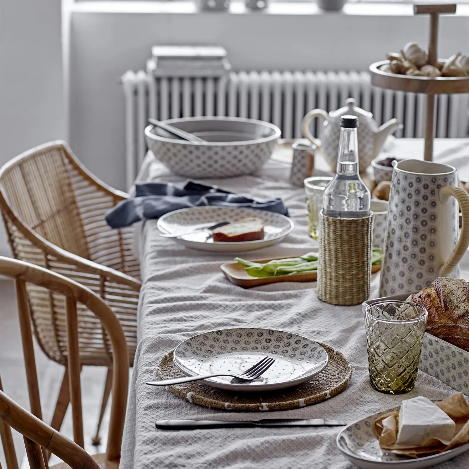 Elsa kande 1,45 L, Grå Bloomingville