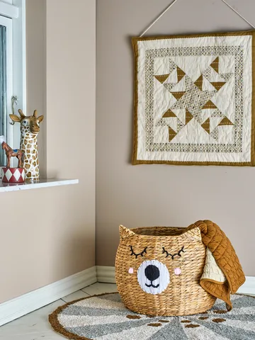 Eman opbevaringskurv Ø50x40 cm - Natur - Bloomingville