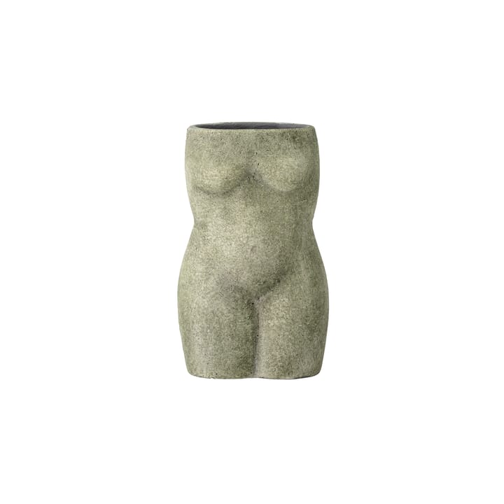 Emeli Deco vase terrakotta 16 cm - Grøn - Bloomingville